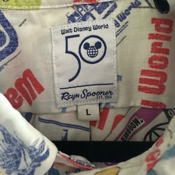 Reyn Spooner Disney shirt